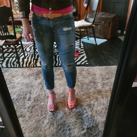 Louis vuitton orange pink sandels - Picture 9 of 14